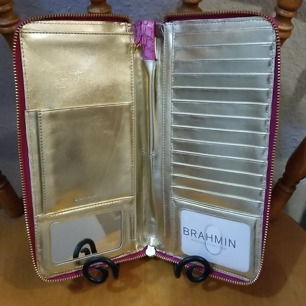Brahmin Peony Skyler Wallet - Picture 3 of 3